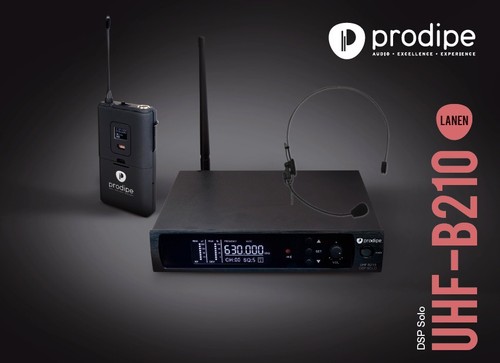 Système serre tête uhf - tête, b210
