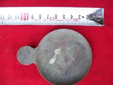 ANCIEN PETIT PLATEAU DE BALANCE EN CUIVRE POUR HERBORISTE GRAINETIER