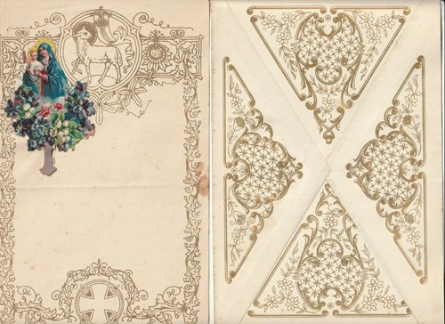Rare ancien chromo decoupis - rare,