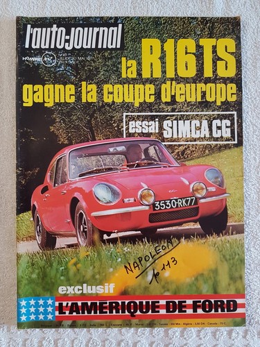 Auto journal 10 - l'auto,