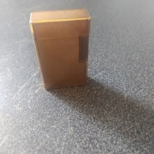 Briquet Dupont plaqué or