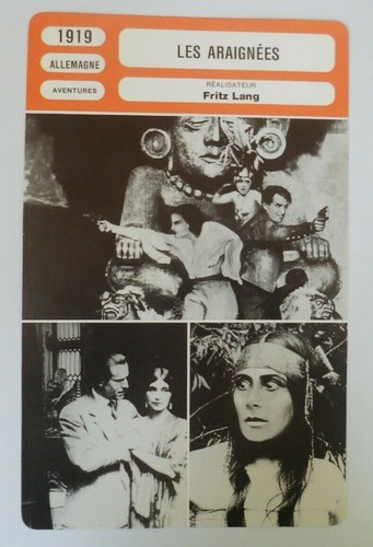 Carte fiche cinema - 1919, les