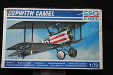 YB056 ESCI 1/72 maquette avion 9020 Sopwith camel NB