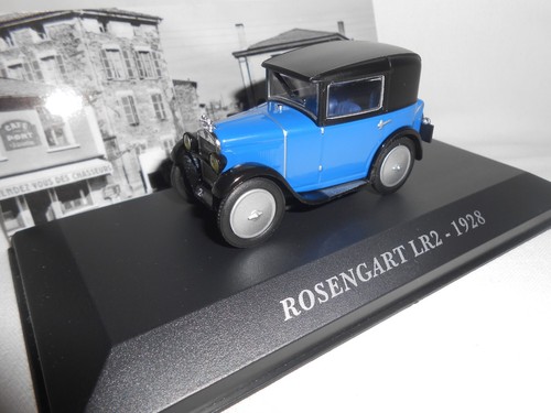 Rosengart lr2 1928 - rosengart, 1/43ème