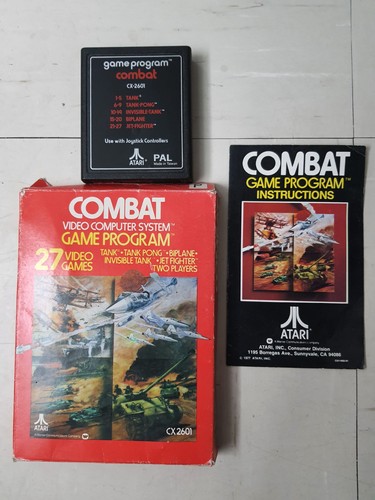 Jeu atari 2600 combat complet - jeu,