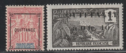 Guadeloupe timbres de - 2, *