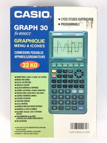 Casio graph calculatrice - 30, /