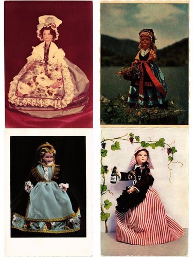 Dolls poupees mostly folklore - mostly,
