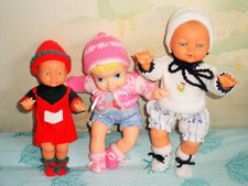 trois poupons un gégé de 30