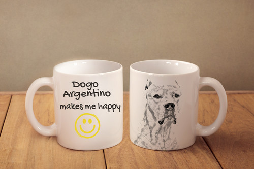 Dogue argentin une tasse me - -,