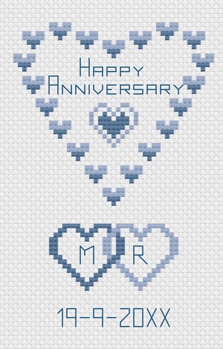 Joyeux anniversaire cœurs - anniversaire,