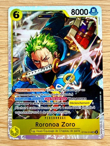 Carte one piece roronoa - one, zoro