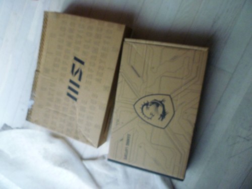 Boite vide msi true - vide, gaming