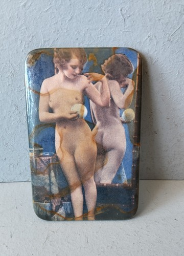 Rare ancien miroir - , poche
