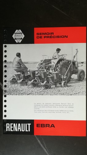 Prospectus tracteur matériels
