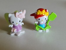2 figurines chat - Kinder Hello Kitty