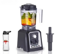 BioloMix T5800 Blender Pro 2200W, Bol 2L sans BPA, 6 lames, 3 programmes