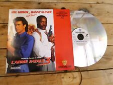 L'ARME FATALE 3 VF PAL LASERDISC LD MEL GIBSON DANNY GLOVER