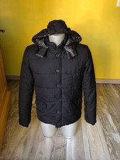 joli blouson rembourré bleu marine homme SANDRO taille petit L excellent état