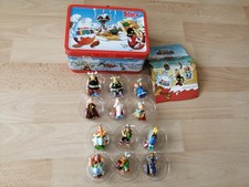LOT BOITE +  16 FIGURINES ASTERIX KINDER