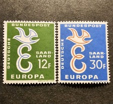 TIMBRE SARRE ALLEMAGNE EUROPA