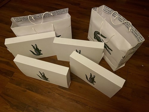 Boîtes vides polo lacoste - polo,