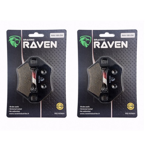 Kit plaquettes frein - 2, av