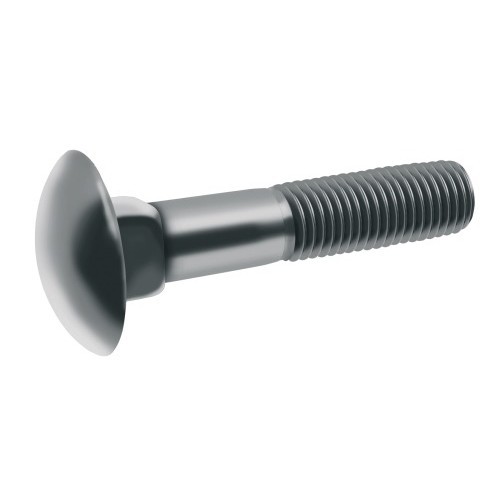 Vis métaux tête ronde - , collet