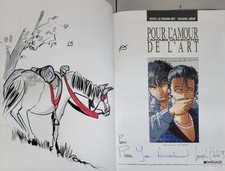 BD DÉDICACÉE POUR L'AMOUR DE