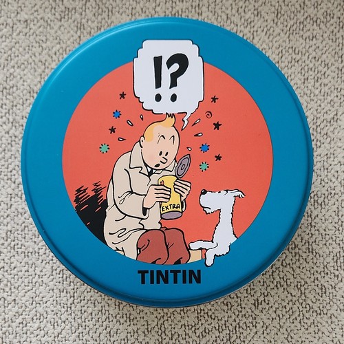 Tintin boîte métal - boîte,