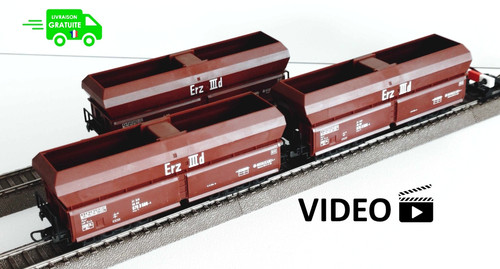 Lima 2891 lot wagons - ho, 3