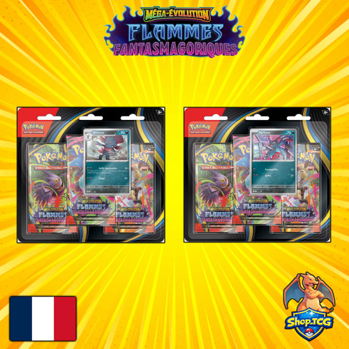Pokémon lot tripack me02 - lot,