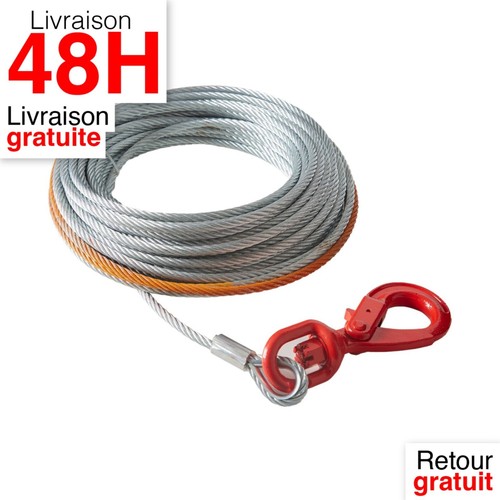 Vevor câble treuil acier - vevor, de