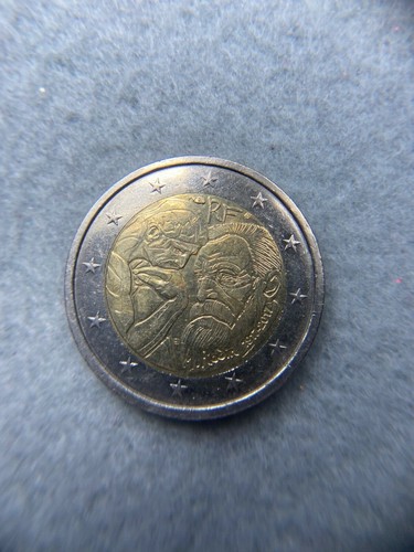 Piece deux euros rare - piece, de