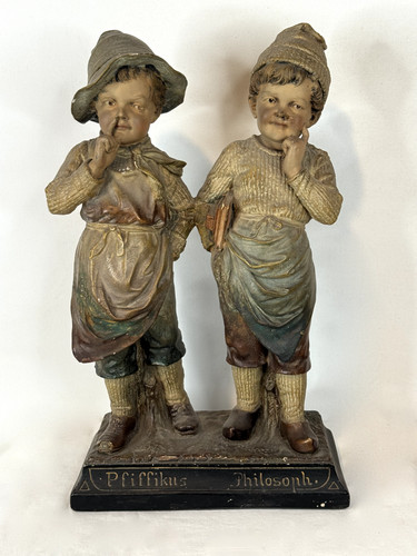 Statue enfants terre - enfants,
