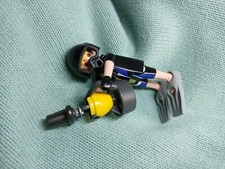 PLAYMOBIL - Plongeur en combinaison, palmes, masque avec scooter sous-marin
