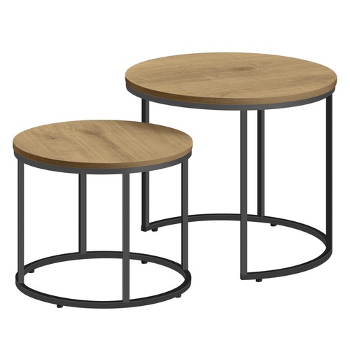 Table basse ronde pièces - basse, ronde,