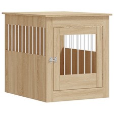 Meuble de cage pour chiens sonoma 64,5 x 80 x 71 cm marron Helloshop26 02_00433