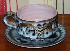 JOLIE TASSE A CAFE  AVEC SOUS TASSE VALLAURIS FADY - Grès EN PARFAIT ETAT