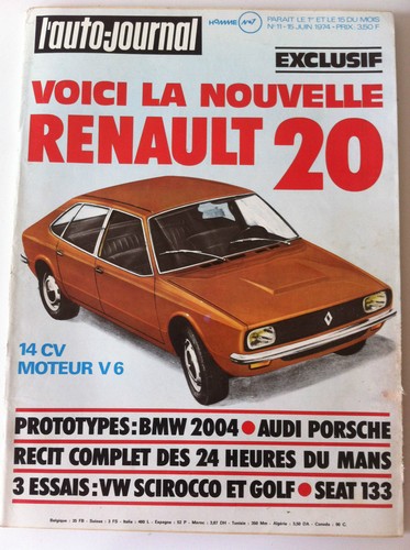 Auto journal 06 1974 - l'auto-journal, 06/1974