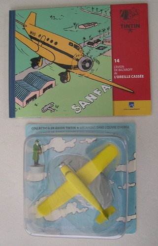 Avion tintin l - :, de
