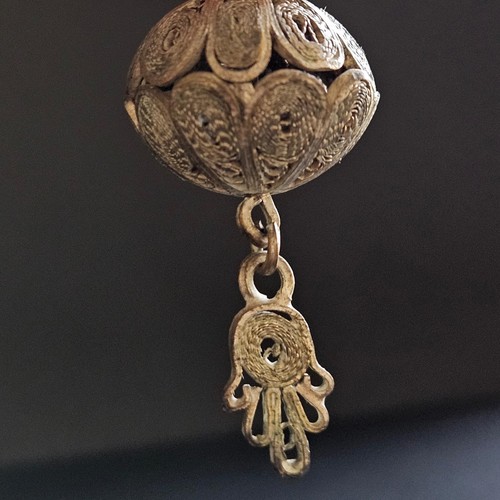 Pendentif filigrane main - , de