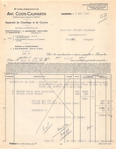 1931 etab ant coste - ,