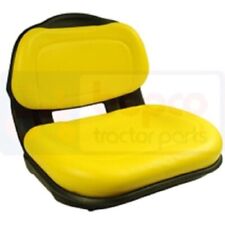 SIEGE  - Sellerie Synthétique Jaune - Adaptable Pour JOHN DEERE