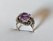 ANCIENNE BAGUE ARGENT MASSIF