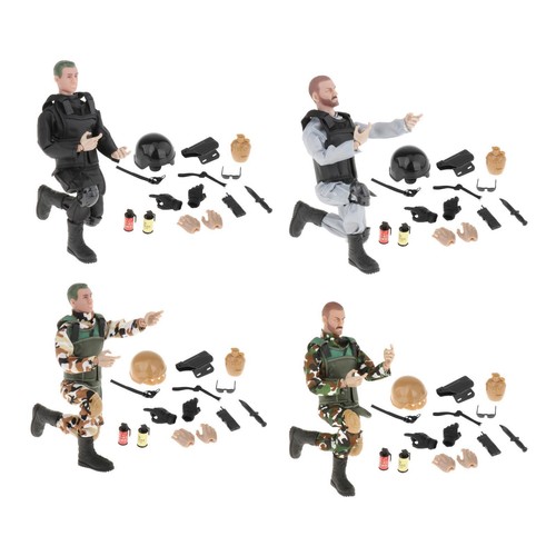 Ensemble jeu figurines - de,