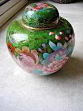 grand vase cloisonné chinois