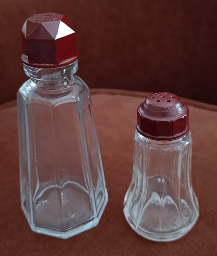 Salière poivrière verre - 2,