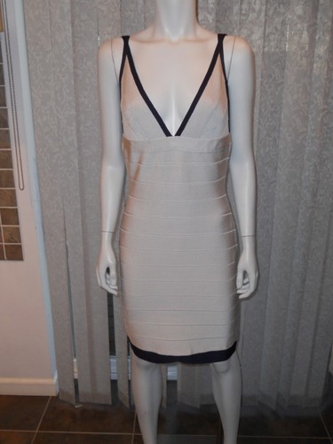 Herve leger neck contrast - herve,