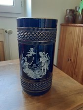 Vase original couleur bleu de Sèvres